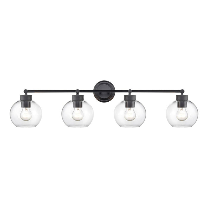 Millennium Lighting Jonatan 4Lt Vanity, Black - 99104-MB