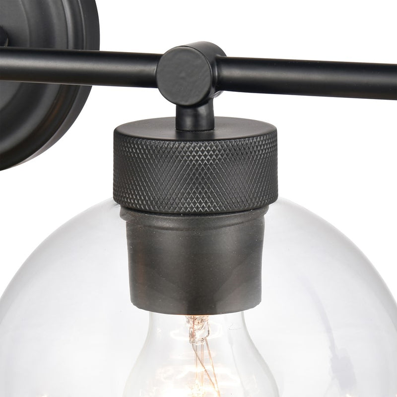 Millennium Lighting Jonatan 4Lt Vanity, Black