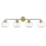Millennium Lighting Jonatan 4Lt Vanity, Vintage Brass - 99104-VB