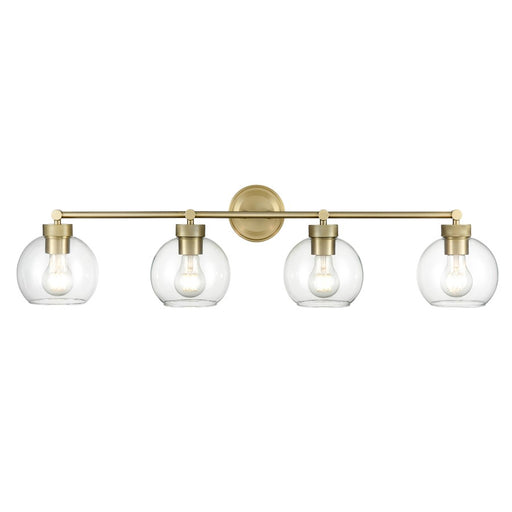 Millennium Lighting Jonatan 4Lt Vanity, Vintage Brass - 99104-VB