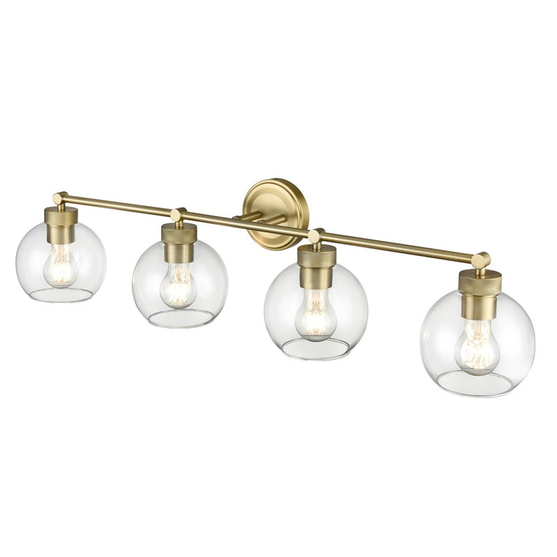 Millennium Lighting Jonatan 4Lt Vanity, Vintage Brass