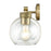 Millennium Lighting Jonatan 4Lt Vanity, Vintage Brass