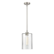 Millennium Lighting Chastine 1Lt Pendant, Brushed Nickel - 9911-BN