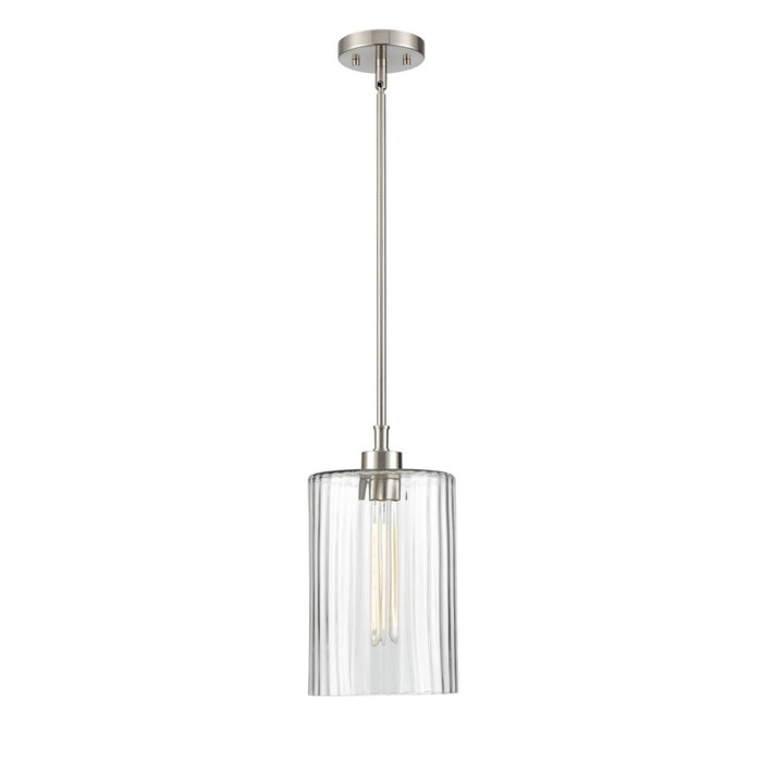 Millennium Lighting Chastine 1Lt Pendant, Brushed Nickel - 9911-BN