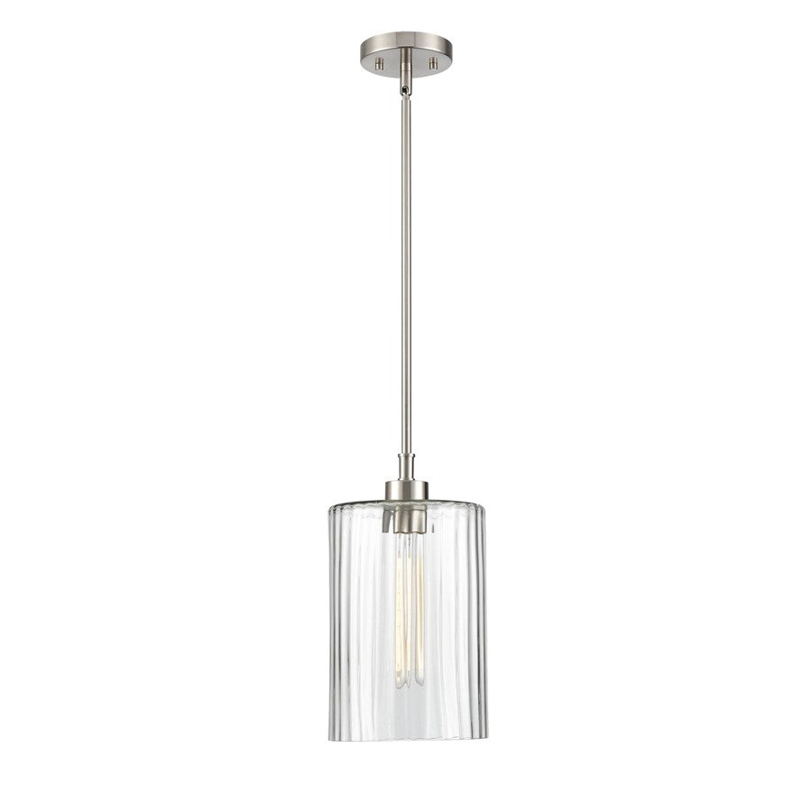 Millennium Lighting Chastine 1Lt Pendant, Brushed Nickel - 9911-BN