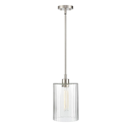 Millennium Lighting Chastine 1Lt Pendant, Brushed Nickel