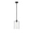 Millennium Lighting Chastine 1Lt Pendant, Black - 9911-MB