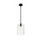 Millennium Lighting Chastine 1Lt Pendant, Black