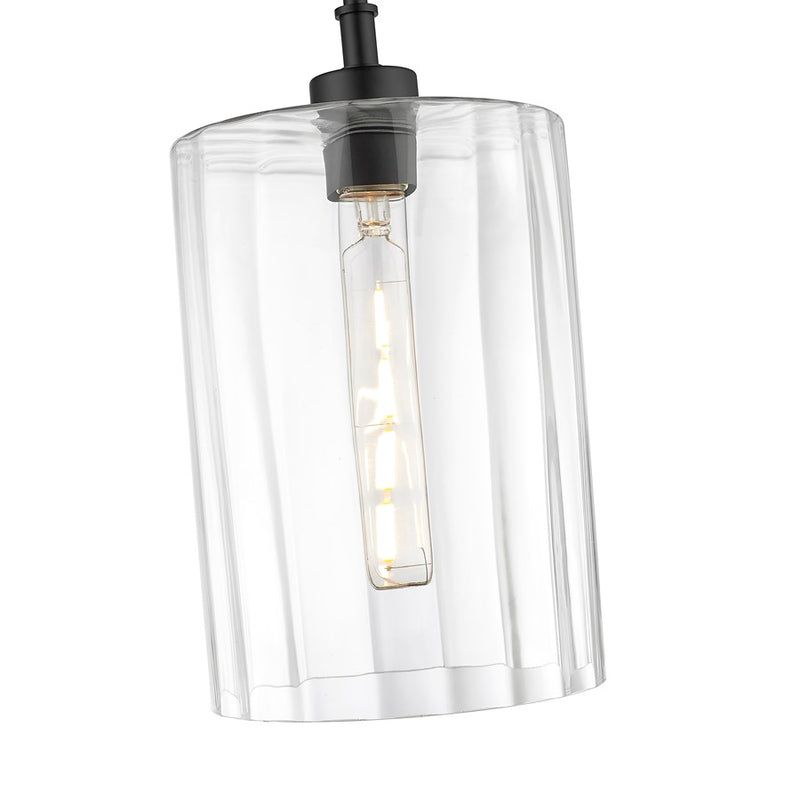 Millennium Lighting Chastine 1Lt Pendant, Black