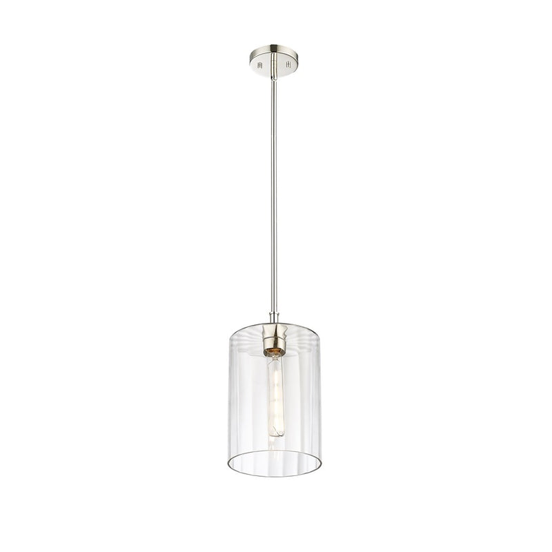 Millennium Lighting Chastine 1Lt Pendant, Polished Nickel