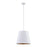 Millennium Lighting Allson 3Lt Pendant, White - 99121-MW