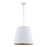 Millennium Lighting Allson 3Lt Pendant, White