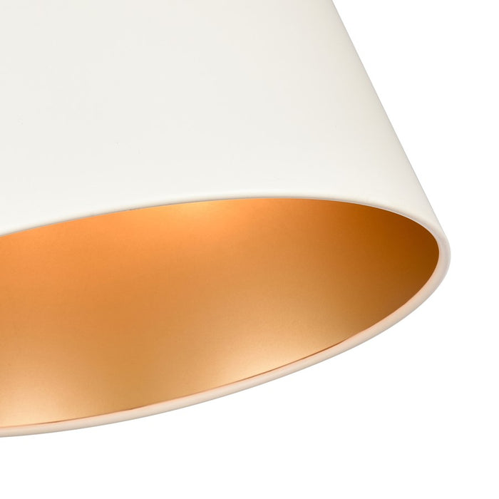 Millennium Lighting Allson 3Lt Pendant, White