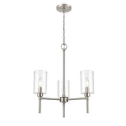 Millennium Lighting Chastine 3Lt Chandelier, Brushed Nickel - 9913-BN