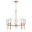 Millennium Lighting Chastine 5Lt 24" Chandelier, Modern Gold