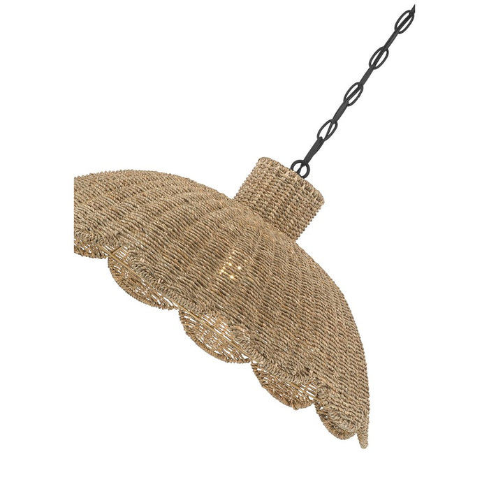 Millennium Lighting Malura 1 Light Pendant, Matte Black