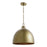 Millennium Lighting Arrco 3Lt Pendant, Aged Brass - 99205-AGBR