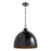 Millennium Lighting Arrco 3Lt Pendant, Black Stainless Steel - 99206-BLSS