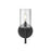 Millennium Lighting Chastine 1Lt Wall Sconce, Black - 9921-MB