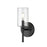 Millennium Lighting Chastine 1Lt Wall Sconce, Black