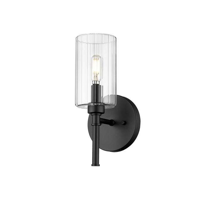 Millennium Lighting Chastine 1Lt Wall Sconce, Black