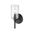 Millennium Lighting Chastine 1Lt Wall Sconce, Black