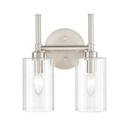 Millennium Lighting Chastine 2Lt Vanity, Brushed Nickel - 9922-BN