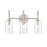 Millennium Lighting Chastine 3Lt Vanity, Brushed Nickel