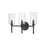 Millennium Lighting Chastine 3Lt Vanity, Black