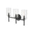 Millennium Lighting Chastine 3Lt Vanity, Black