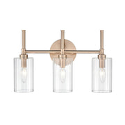 Millennium Lighting Chastine 3Lt Vanity, Modern Gold - 9923-MG