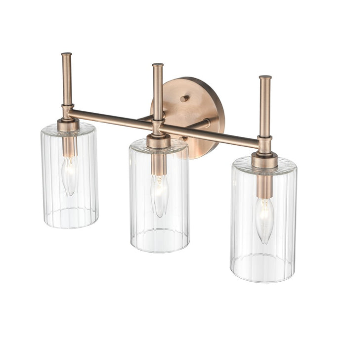 Millennium Lighting Chastine 3Lt Vanity, Modern Gold