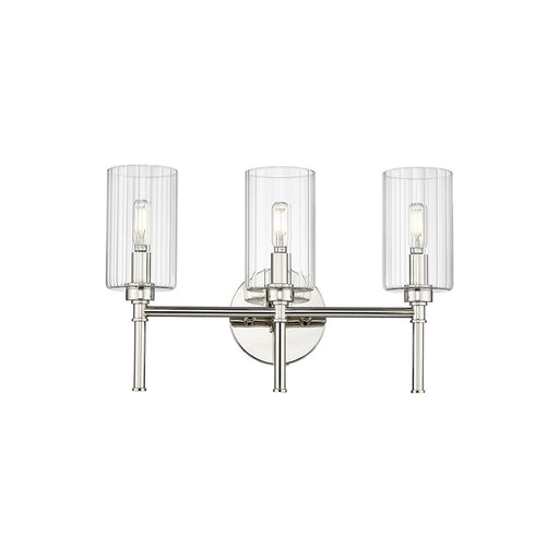 Millennium Lighting Chastine 3Lt Vanity, Polished Nickel - 9923-PN