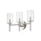Millennium Lighting Chastine 3Lt Vanity, Polished Nickel