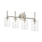 Millennium Lighting Chastine 4Lt Vanity, Brushed Nickel