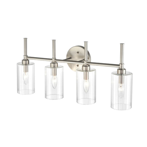 Millennium Lighting Chastine 4Lt Vanity, Brushed Nickel