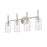 Millennium Lighting Chastine 4Lt Vanity, Brushed Nickel