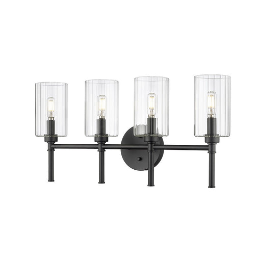 Millennium Lighting Chastine 4Lt Vanity, Black