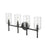 Millennium Lighting Chastine 4Lt Vanity, Black