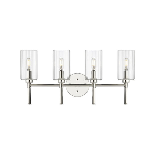Millennium Lighting Chastine 4Lt Vanity, Polished Nickel - 9924-PN
