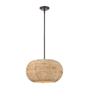 Millennium Lighting Bemo 1Lt Pendant, Oiled Bronze - 99301-OB