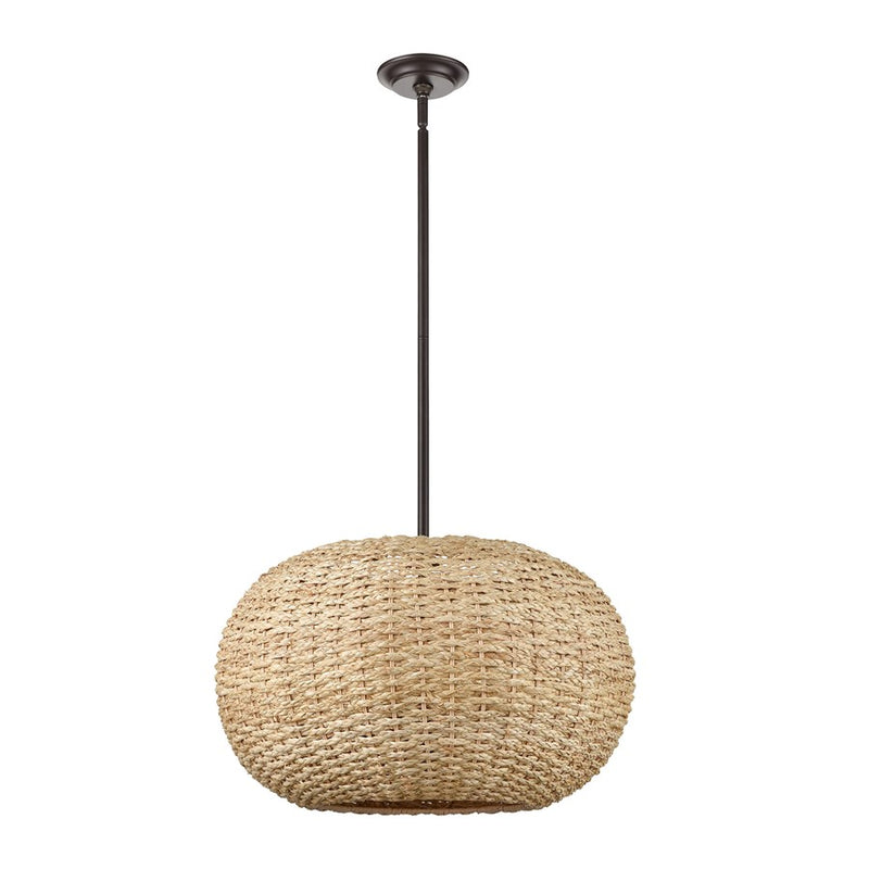 Millennium Lighting Bemo 3Lt Pendant, Oiled Bronze