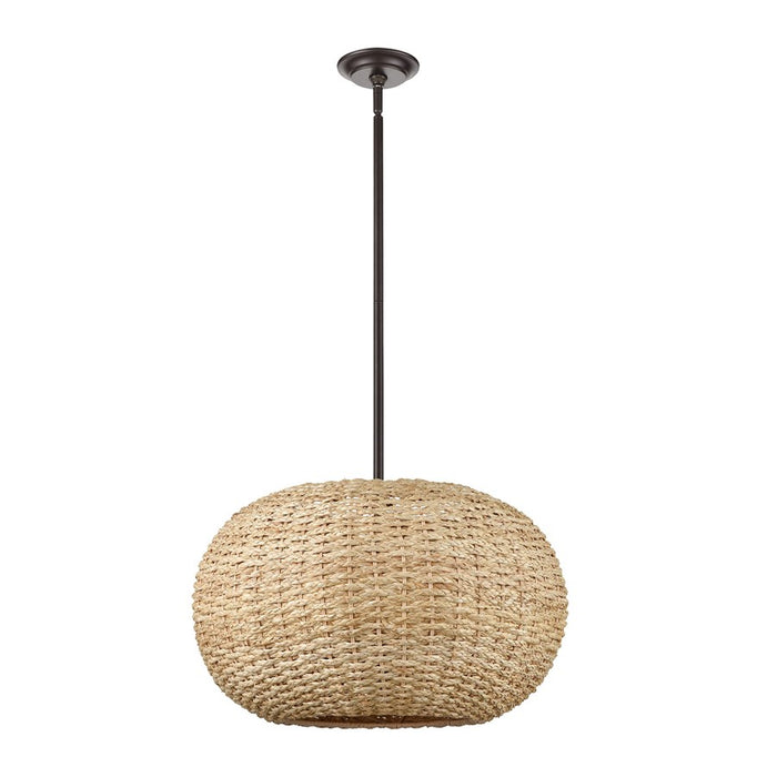 Millennium Lighting Bemo 3Lt Pendant, Oiled Bronze