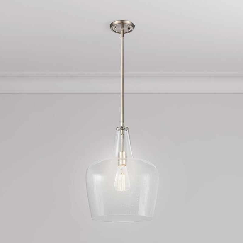 Millennium Lighting Puckette 1Lt Pendant, Brushed Nickel
