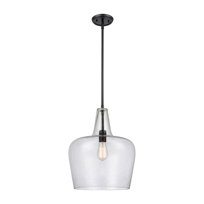 Millennium Lighting Puckette 1Lt Pendant, Black - 99401-MB