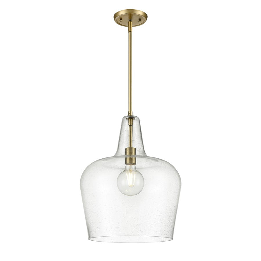 Millennium Lighting Puckette 1Lt Pendant, Vintage Brass - 99401-VB