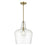 Millennium Lighting Puckette 1Lt Pendant, Vintage Brass