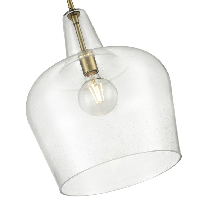 Millennium Lighting Puckette 1Lt Pendant, Vintage Brass