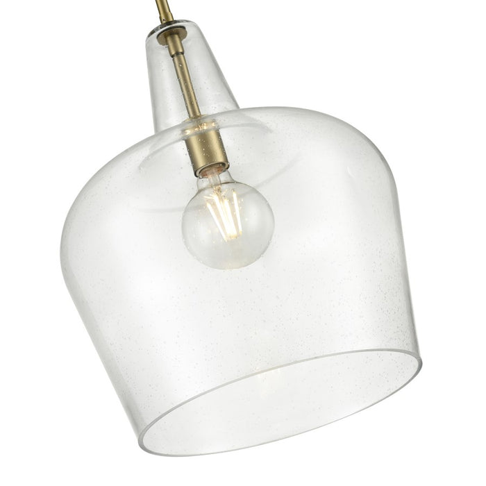 Millennium Lighting Puckette 1Lt Pendant, Vintage Brass