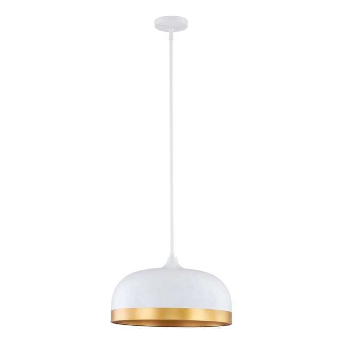Millennium Lighting Amarra 3Lt Pendant, White - 99601-MW